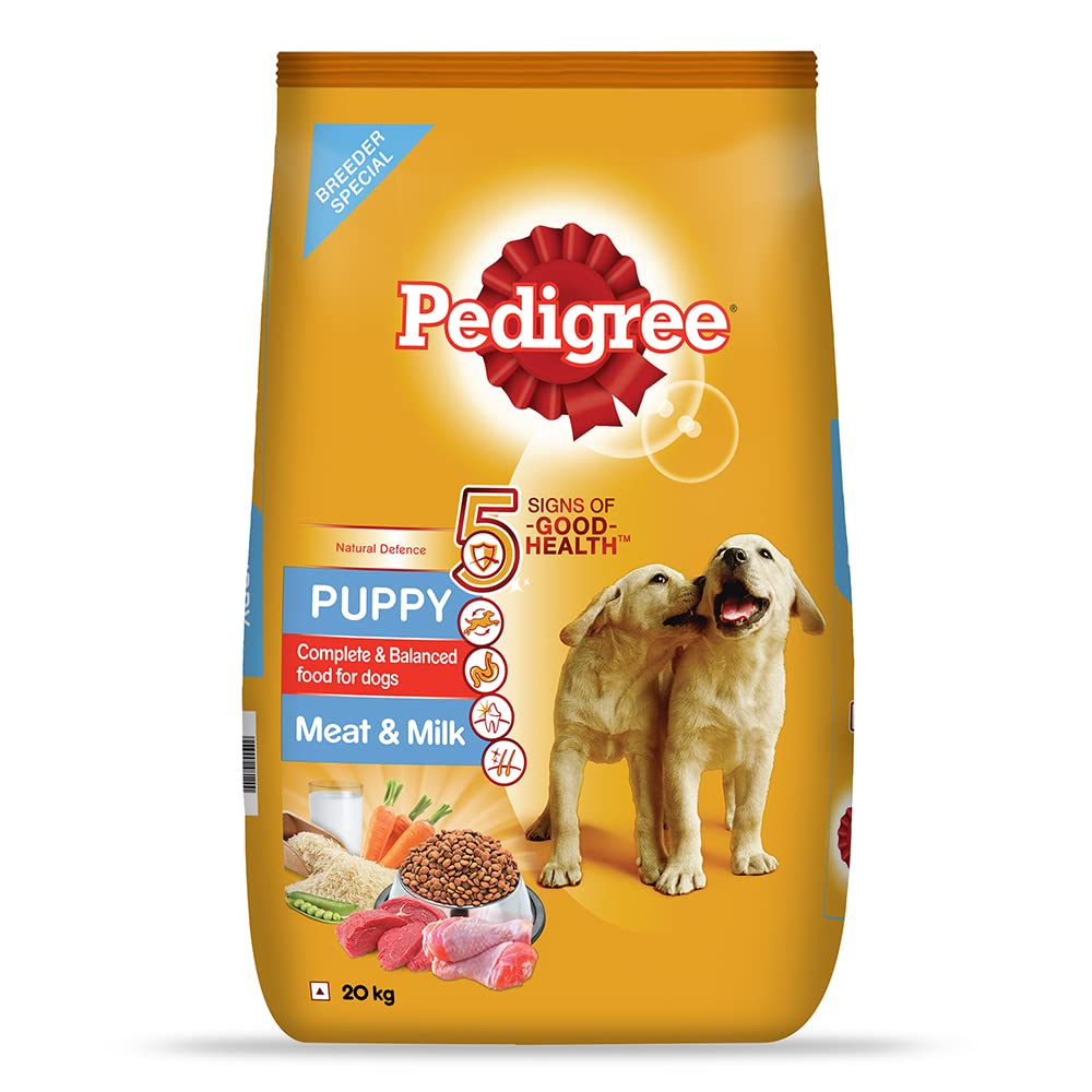 Dry Dog Food Puppy Meat & Milk 